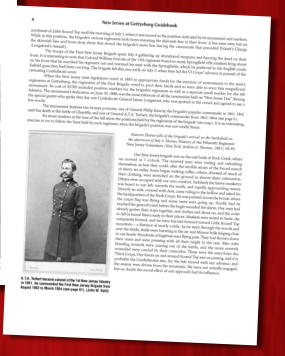 New Jersey At Gettysburg Guidebook